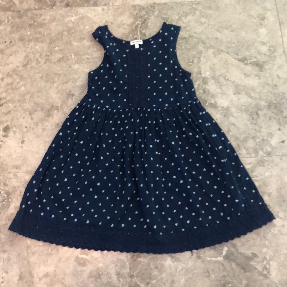 Splendid Navy Dress with Stars - Size 6x
